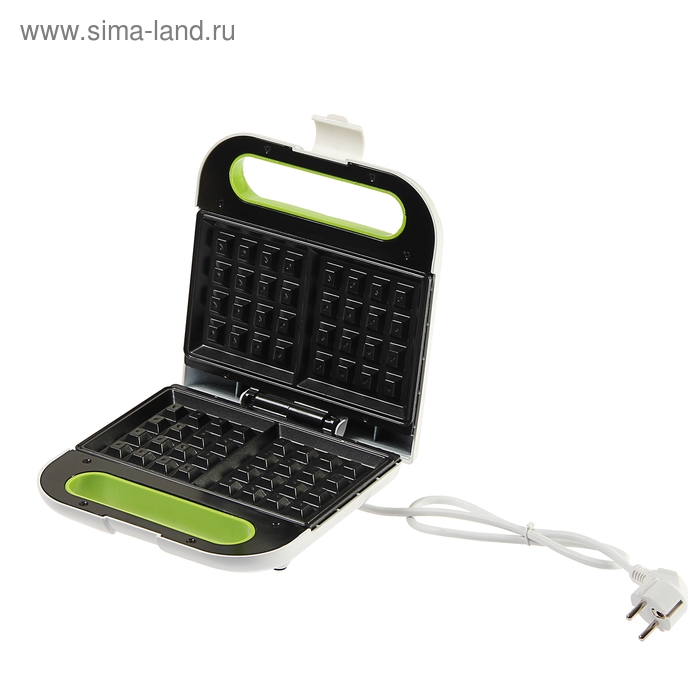 Электровафельница Galaxy GL 2963, 800 Вт, венские вафли, антипригарное покрытие, белая Электровафельница Galaxy GL 2963, 800 Вт, венские вафли, антипригарное покрытие, белая