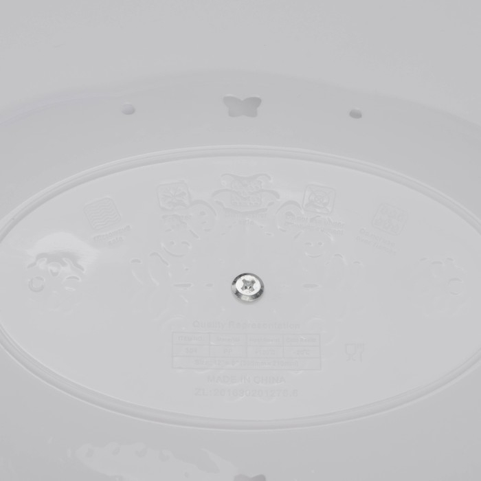 Этажерка-фруктовница овальная «Вивьен», 2 яруса, 25,5×17,5/30×21,5 см, цвет белый Этажерка-фруктовница овальная «Вивьен», 2 яруса, 25,5×17,5/30×21,5 см, цвет белый