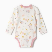 Боди детское, цвет белый/котята, рост 86 см Боди детское, цвет белый/котята, рост 86 см