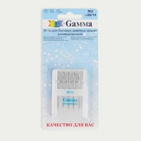 Иглы для бытовых швейных машин, универсальные, №90/14, 5 шт, NU