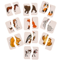 Картинки-половинки &laquo;Животные&raquo;