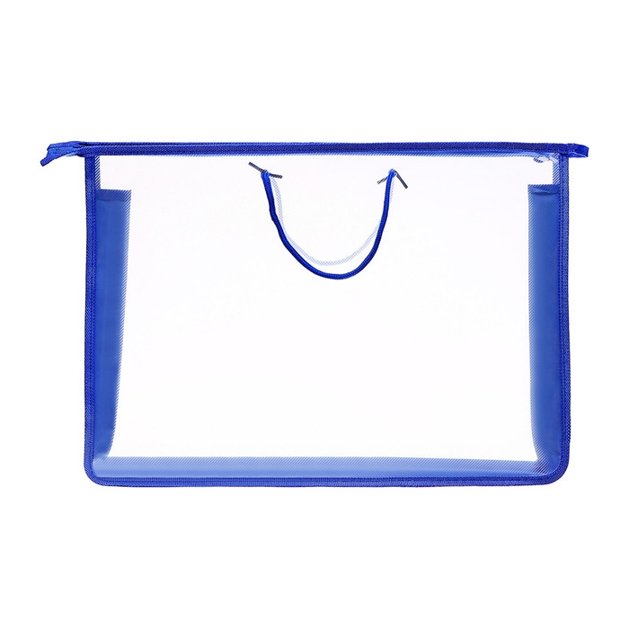 Папка для чертежей и рисунков А3, 470 х 335 х 55 мм, с ручками, пластиковая, молния сверху, Папка для чертежей и рисунков А3, 470 х 335 х 55 мм, с ручками, пластиковая, молния сверху, "Офис"