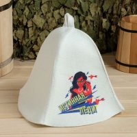 Шапка для бани принт "Истинная леди" Шапка для бани принт "Истинная леди"