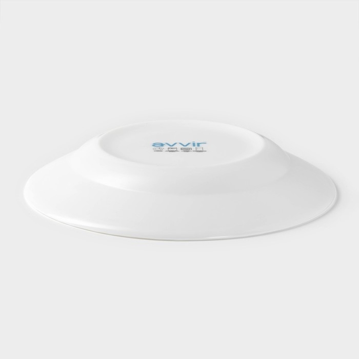 Тарелка глубокая Avvir &laquo;Регал&raquo;, 450 мл, d=20 см, стеклокерамика, цвет белый