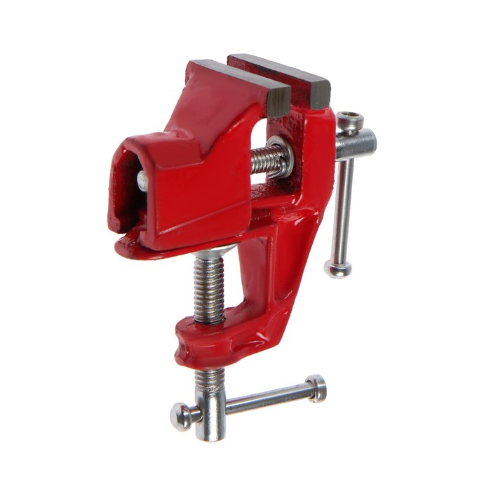 Тиски слесарные ТУНДРА, винтовой зажим, 40 мм Тиски слесарные ТУНДРА, винтовой зажим, 40 мм