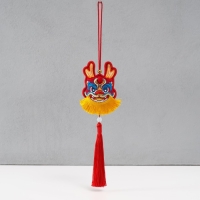 Подвеска-саше текстиль "Дракон" красная 2х7,5х24 см Подвеска-саше текстиль "Дракон" красная 2х7,5х24 см