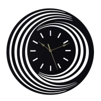 Часы настенные, интерьерные "Иллюзия", бесшумные, d-40 см Часы настенные, интерьерные "Иллюзия", бесшумные, d-40 см