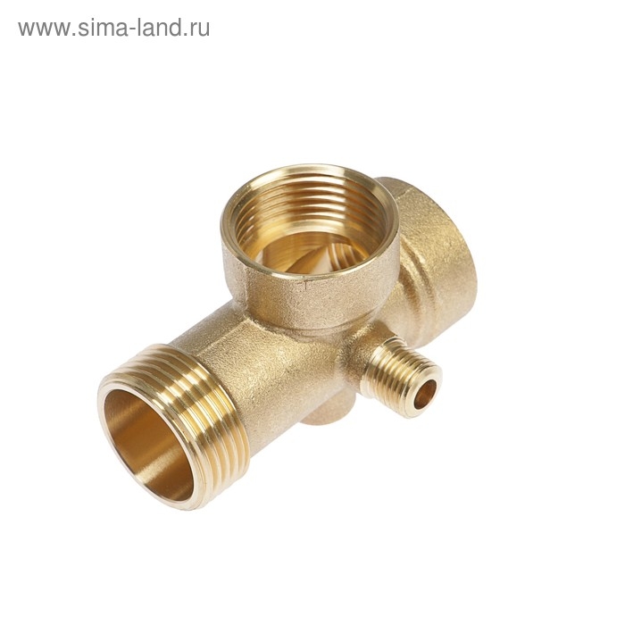 Штуцер пятивыводной TAEN, для монтажа манометра и реле давления, 80 мм Штуцер пятивыводной TAEN, для монтажа манометра и реле давления, 80 мм