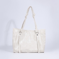 Сумка-шопер женская на магните, цвет белый Сумка-шопер женская на магните, цвет белый