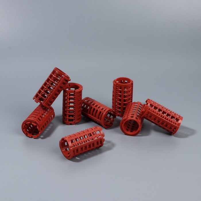 Бигуди с фиксатором, d = 2,7 см, 8 шт, цвет МИКС