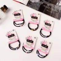 Резинки для волос &laquo;Анет&raquo;, набор 2 шт., сердце, 5 см, МИКС