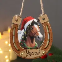 Набор сувениров Подкова &laquo;Удачи, Здоровья, Счастья&raquo;, 9&times;9.5 см, набор 3 шт.