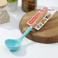 Половник Доляна &laquo;Лагуна&raquo;, 29&times;8&times;3,5 см, цвет голубой