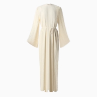 Платье женское MIST Classic collection, макси, размер 48-50, бежевое