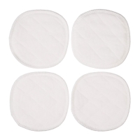 Вкладыши для груди, многоразовые, 6 слоев, набор 4 шт., цвет белый, M&B