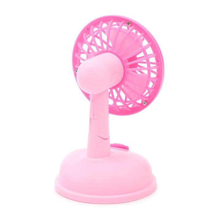 Бытовая техника &laquo;Вентилятор&raquo;, работает от батареек, цвета МИКС