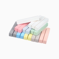 Мелки цветные школьные, набор 20шт "Синий трактор", прямоугольные Мелки цветные школьные, набор 20шт "Синий трактор", прямоугольные