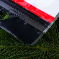 Пакет подарочный, с zip - lock застежкой, &laquo;Снеговик&raquo;, 15&times;23&plusmn;1 см