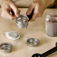 Рожковая кофеварка Authentic+ XP384G10, серый