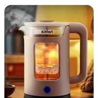 Чайник электрический стеклянный КТ-6781 - 1,5 л Чайник электрический стеклянный КТ-6781 - 1,5 л