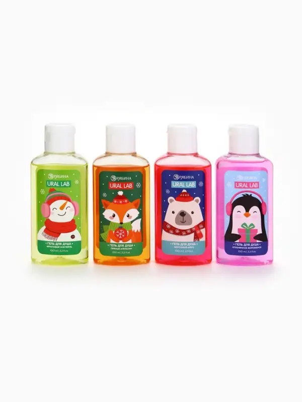 Ural Lab Милые персы гель для душа, морозный арбуз, 100 мл