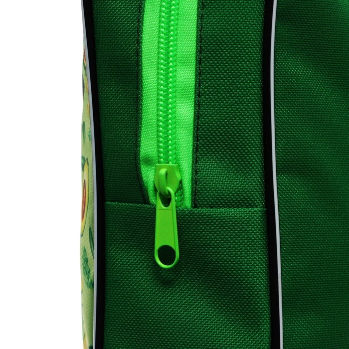 Папка с ручками текстильная А4, 350 х 270 х 70 мм, Calligrata "Авокадо"