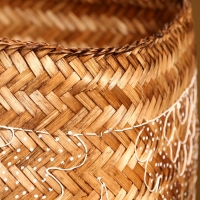 Корзинка плетеная "Морокко" 23х23х30 см Корзинка плетеная "Морокко" 23х23х30 см