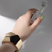 Браслет металл «Манжета» углы, цвет золото Браслет металл «Манжета» углы, цвет золото