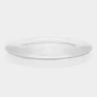 Тарелка стеклянна "Грани", 32,5х1,5 см