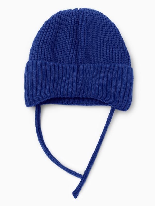 Шапка Крошка Я, р. 46-48см, 1-3 года, синий