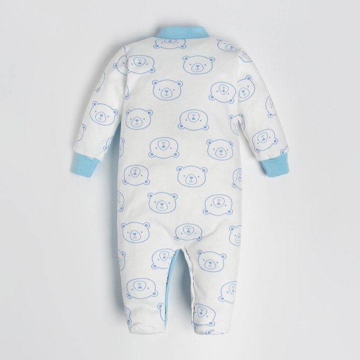 Комбинезон детский, цвет голубой/baby lovely, рост 80 см