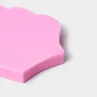 Молд Доляна &laquo;Огонь&raquo;, силикон, 8&times;6.5&times;1 см, розовый