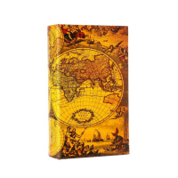 Сейф-книга дерево "География" 21х13х5 см Сейф-книга дерево "География" 21х13х5 см