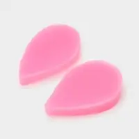 Молд &laquo;Лист гортензии&raquo;, силикон, 2 предмета, 4&times;2.5 см, МИКС