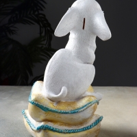 Копилка  "Чихуа на подушке" 33х20х20 см, белый