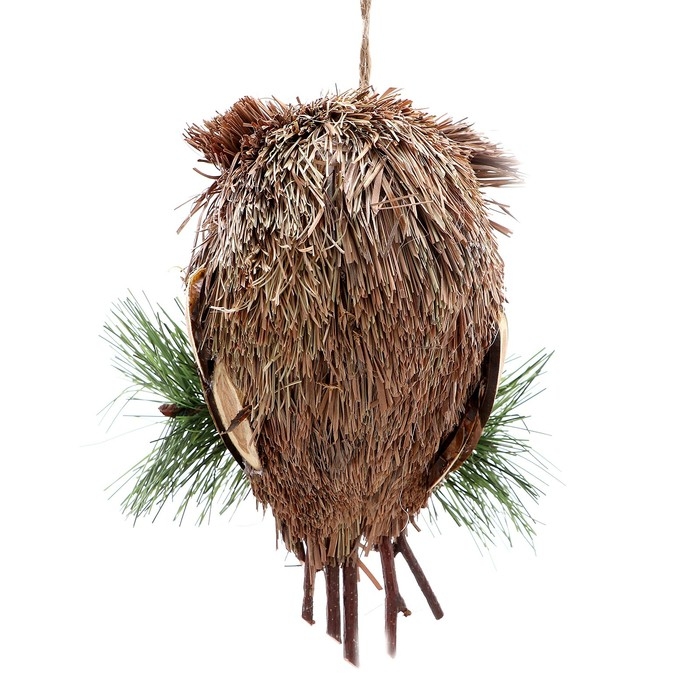 Декоративная подвеска &laquo;Совёнок&raquo; 7 &times; 11 &times; 20 см