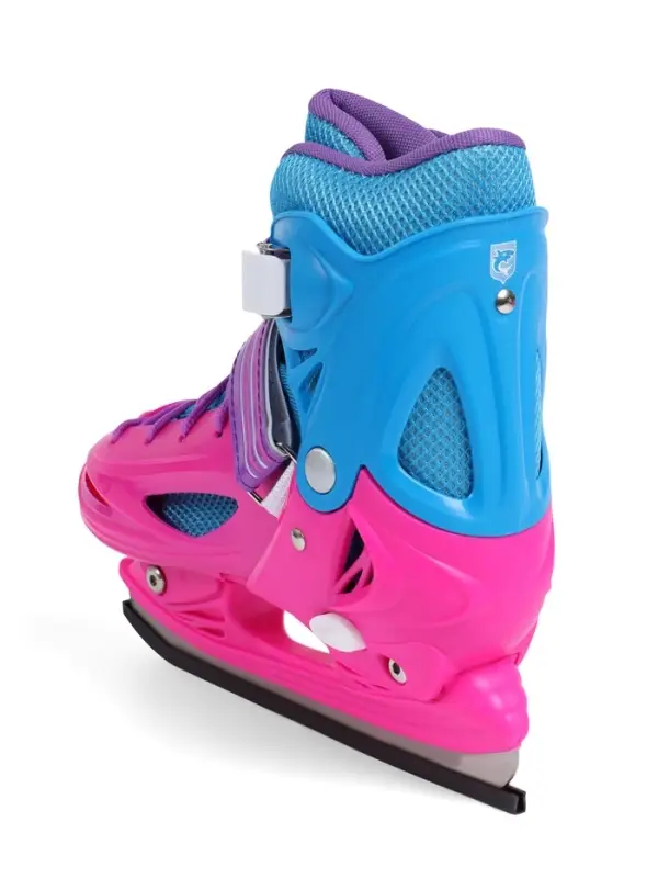 Коньки для фитнеса с роликовой платформой BlackAqua (р.34-37, мультиколор)