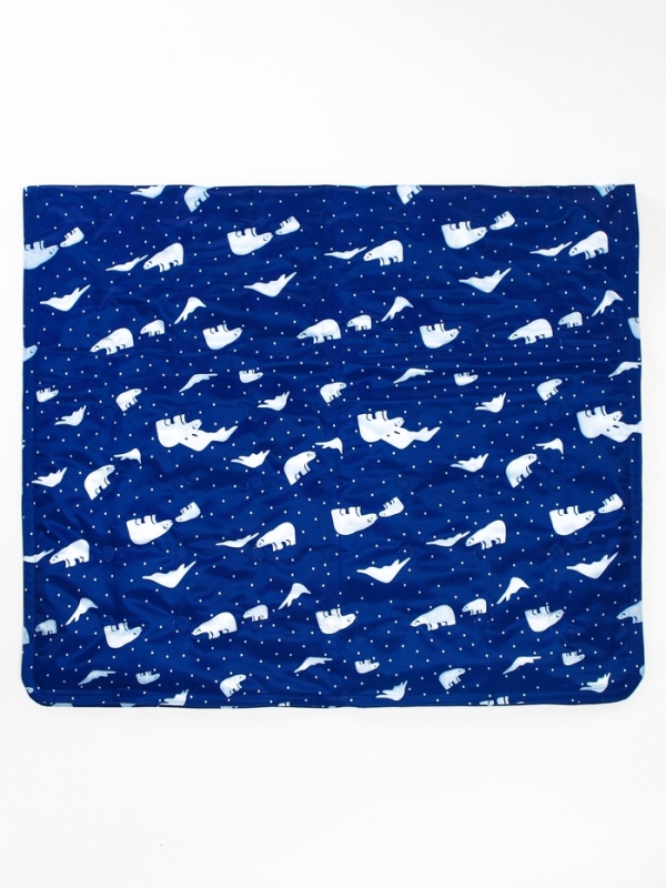 Коврик охлаждающий (гель), 120 х 70 см, мишки