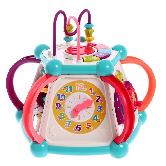 Развивающая игрушка &laquo;Логический центр&raquo;, световые и звуковые эффекты, работает от батареек