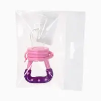 Ниблер для прикорма, с силиконовой сеточкой "Доченька", цвет розовый