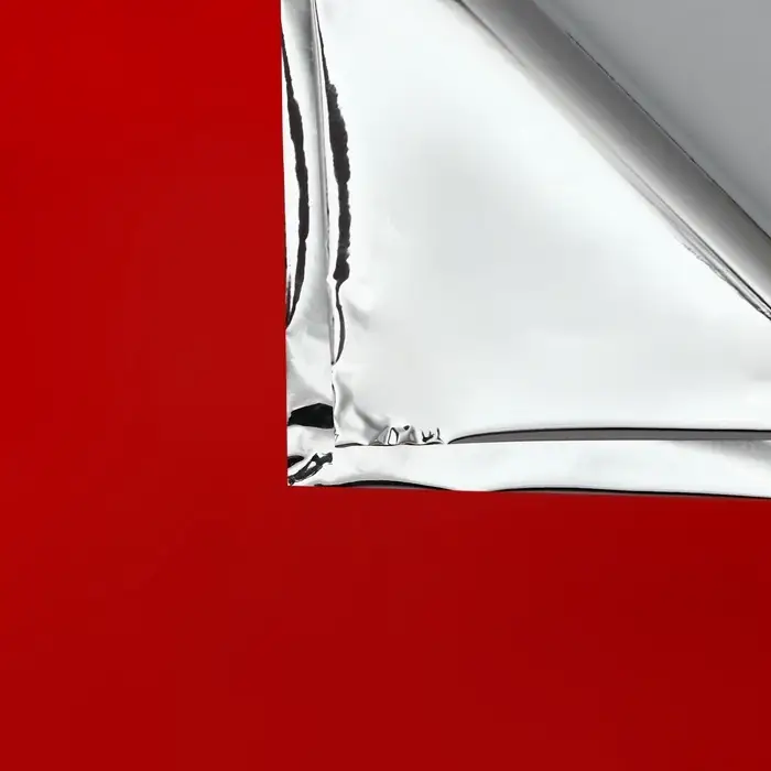 Плёнка упаковочная матовая, 70&times;100 см, красный