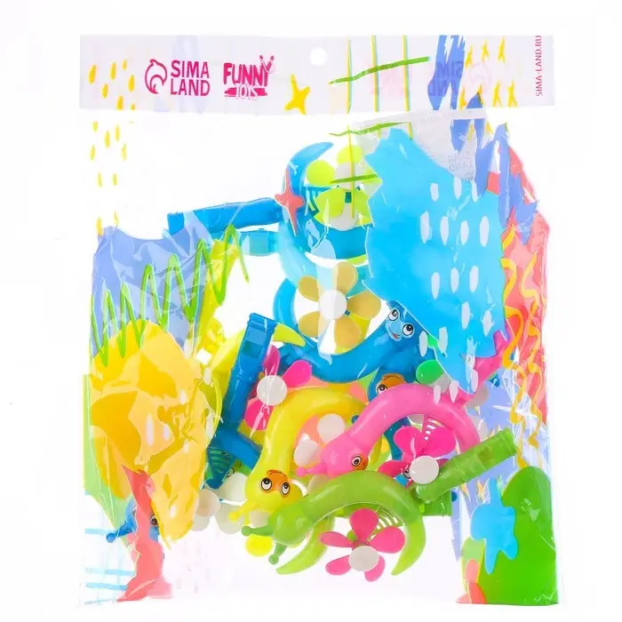 Свисток детский &laquo;Улитка&raquo;, МИКС