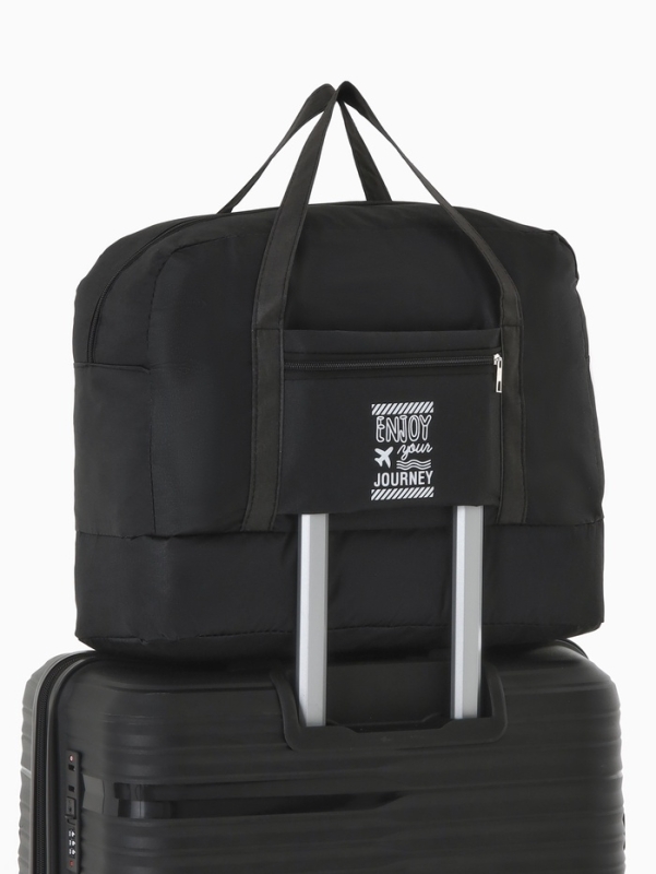 Сумка дорожная на молнии, чёрная Сумка дорожная на молнии, чёрная