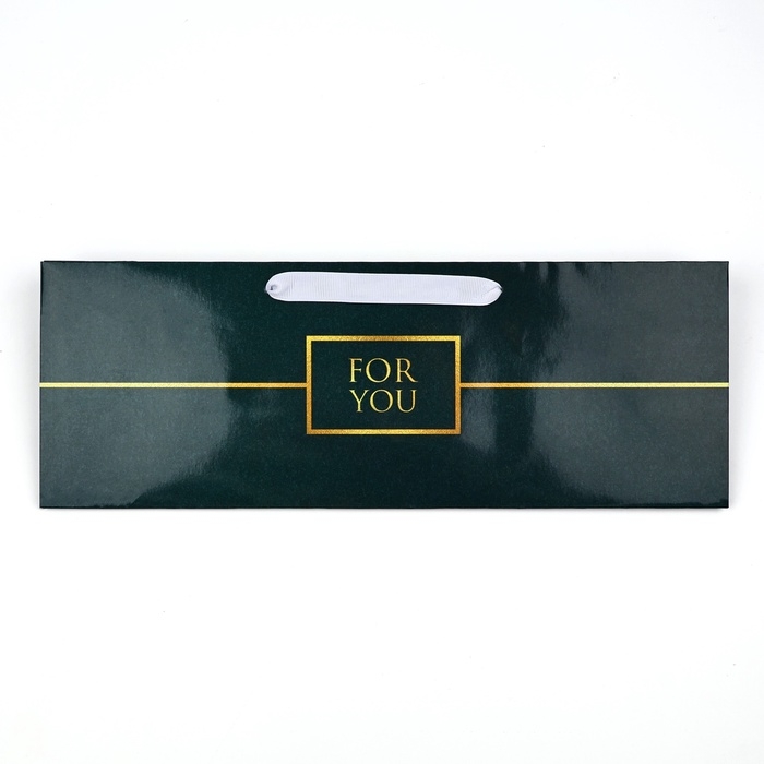 Пакет под бутылку горизонтальный &laquo;Тебе&raquo;, 36 &times; 10 &times; 13 см