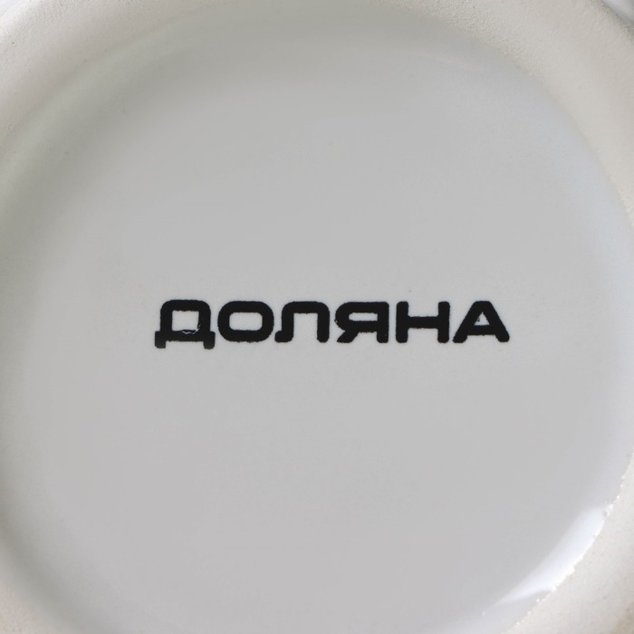 Молочник Доляна &laquo;Зайка&raquo;, 450 мл, цвет белый