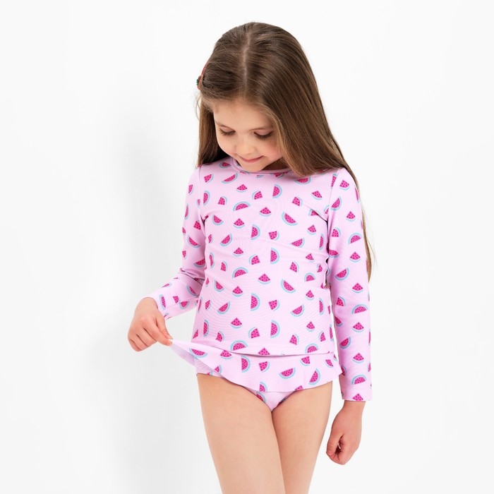 Купальник детский KAFTAN Купальник детский KAFTAN "Арбуз", рост 122-128 см, розовый