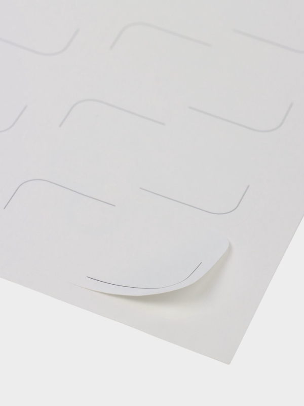 Этикетки на банку с заготовками, универсальные, белые