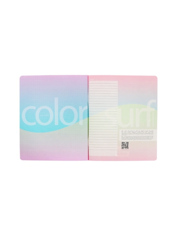 Тетрадь 48л кл COLOR SURF, МИКС