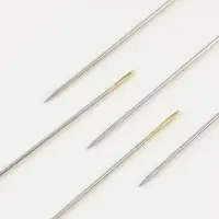 Иглы швейные №1/5, d=1.04 мм, 6 см, с золотым ушком, 10 шт.