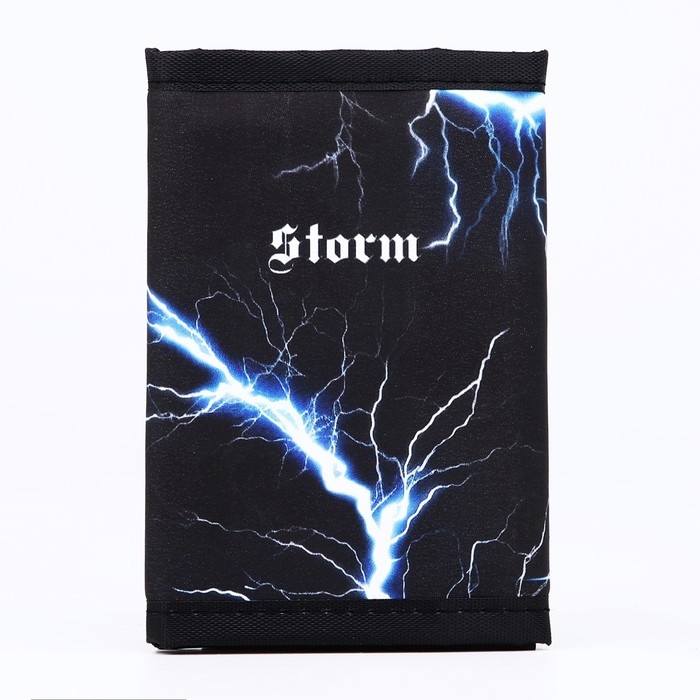 Кошелёк Storm на липучке, 11,5х8х1 см Кошелёк Storm на липучке, 11,5х8х1 см